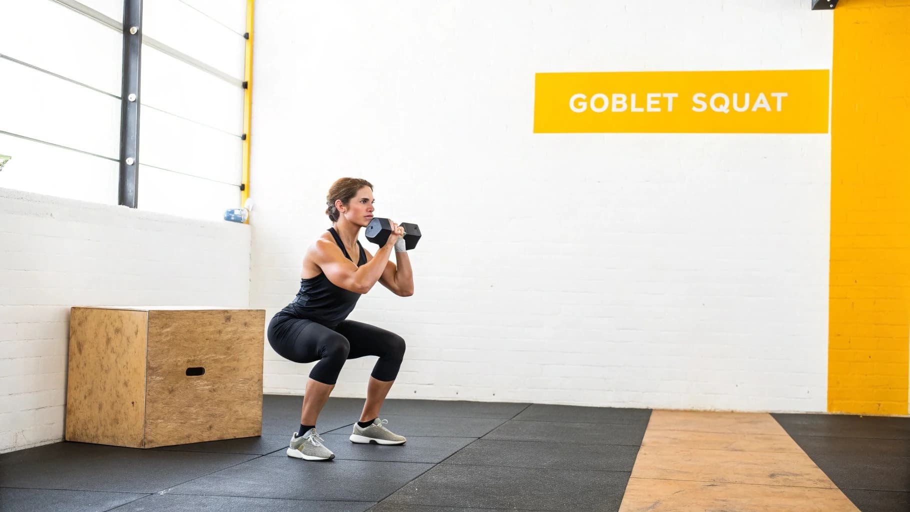 Dumbbell Goblet Squat