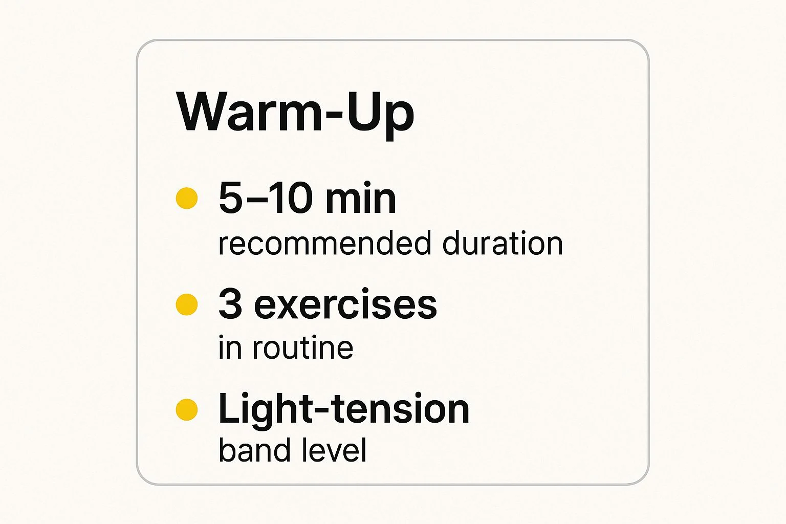 Infographic about resistance band workout plan